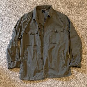 Vuori Olive Green Ripstop Field Jacket